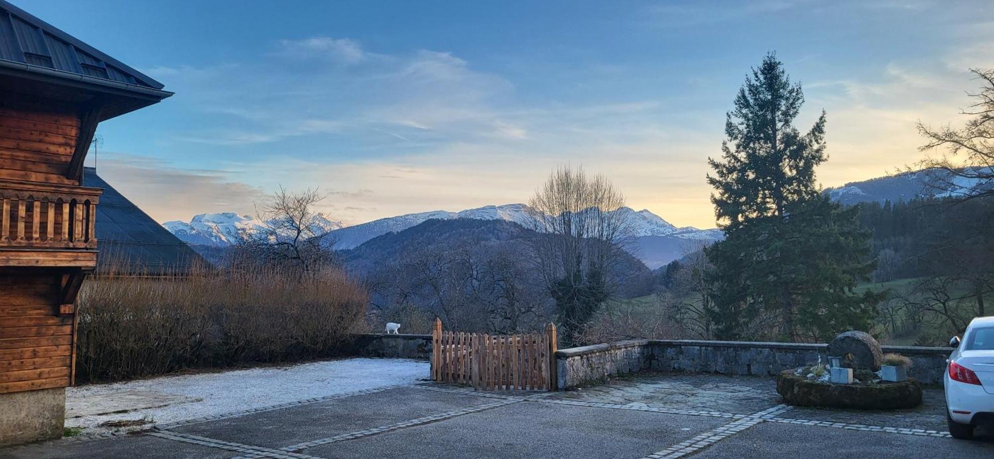 Willa La Belle Des Praz Mieussy Zewnętrze zdjęcie
